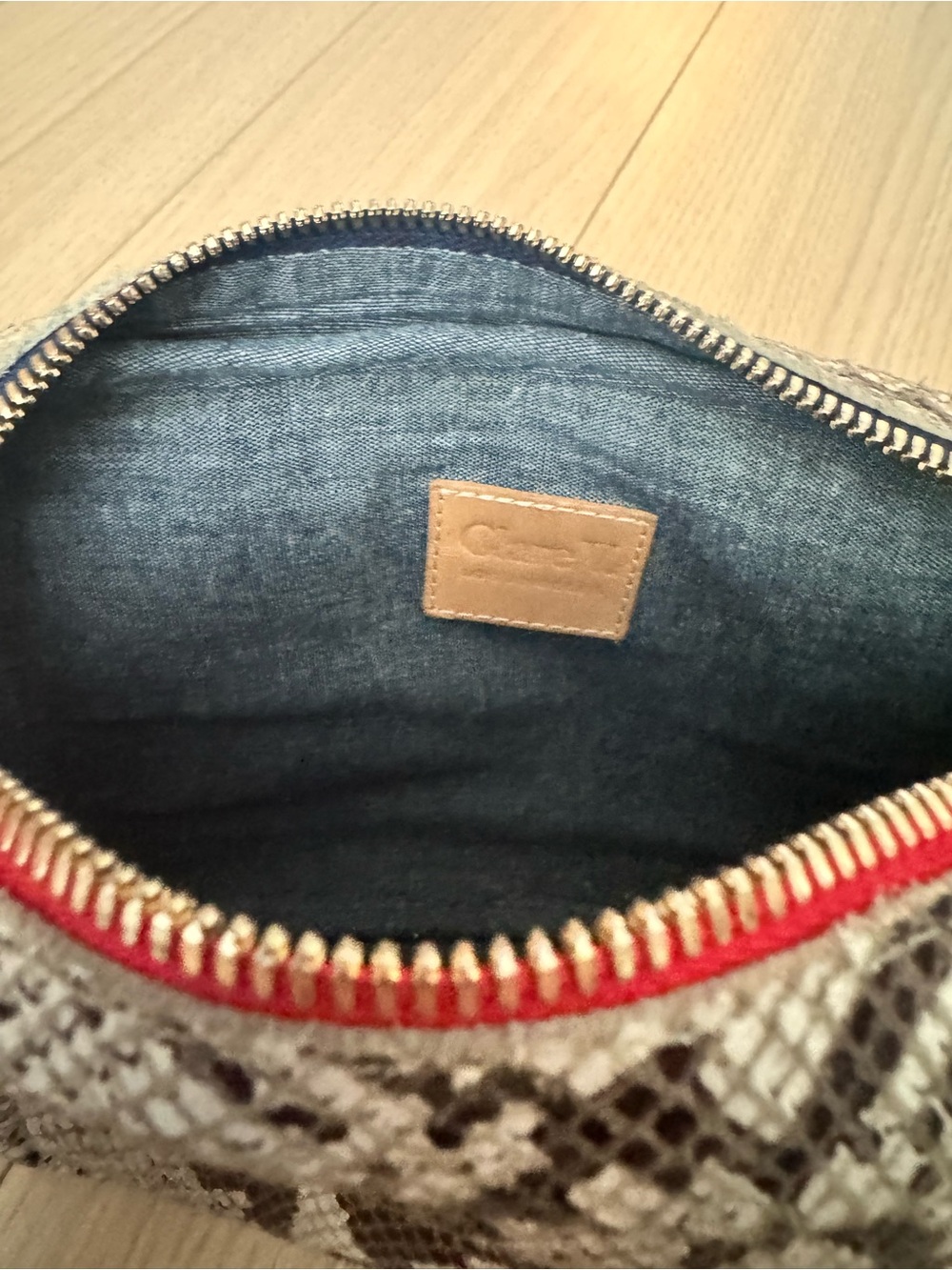Clare V Python Midi Sac - Picture 4 of 6